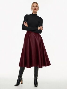 Babaton Aritzia Contour Mockneck Long Sleeve Bodysuit Black L